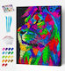 Splat Planet Wooden Colouring Set 30x30cm