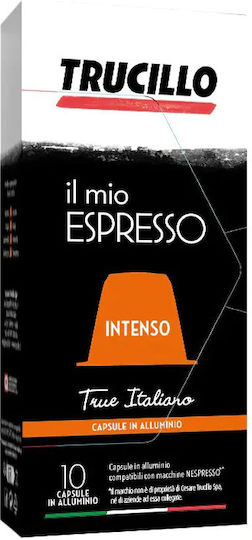 Trucillo Espresso Caramel Capsules Compatible with Nespresso Machine 10caps