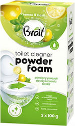 Brait Pulbere De Curățare Pentru Toaletă Cu Miros De Lămâie 3x100gr