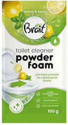 Brait Toilettenreiniger Pulver mit Zitronen Duft 100gr