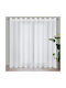 Eurofirany Κουρτίνα με Τρουκς Lena White 250x350εκ.