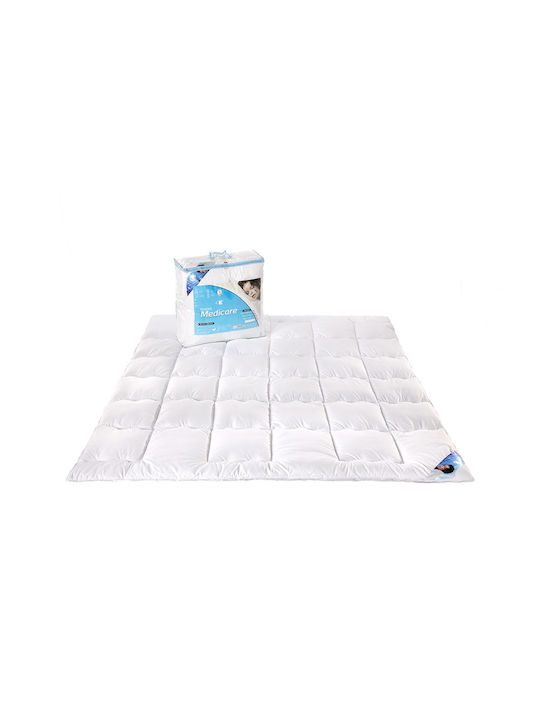 AMW Πάπλωμα Μονό με Γέμιση Microfiber 140x200εκ. 100