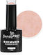 Shimmer Rubber Base Sensopro Milano #30 Nude Gl...