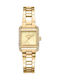 DKNY Mini Womens Watch Battery with Gold Metal Bracelet