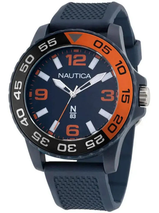 Nautica Ceas cu Baterie cu Curea din Cauciuc Nautica Ceas cu Baterie cu Curea din Cauciuc