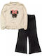 Kinderbekleidungsset mit Winterhose 2 Stück Beige