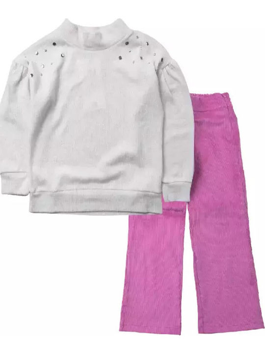 Kinderbekleidungsset mit Winterhose 2 Stück Beige