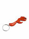 Munkees Μπρελόκ & Ανοιχτήρι Key Ring & Bottle Opener Squirrel 2 Χρώματα Πορτοκαλί