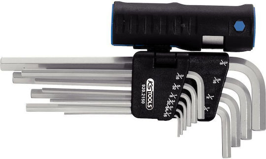Ks Tools Inbusschlüssel mit Spitze Größe 76,2mm