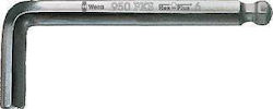 Wera Hex-plus Short Allen Key Ball 4mm W05133154001