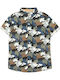 Kids Short-Sleeved Shirt Army