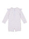 Little Dutch Little Kids One-Piece Swimwear With Long Sleeve Purple