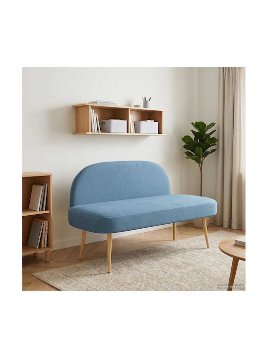 Doppelsitzer Sofa Blau 110x60x76cm