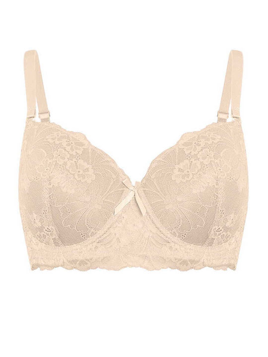 Celestino Women's Lace Bralette Beige