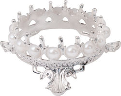 Luxorise Nail Brush Holder Silvery