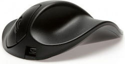 Bakker Elkhuizen HandShoeMouse Righthanded Large Ασύρματο Μαύρο Bakker Elkhuizen HandShoeMouse Righthanded Large Ασύρματο Μαύρο