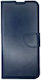 Tel1 Xiaomi Redmi Note 12 Pro 4g Magnetic Closure Soft Interior Book Case Dark Blue