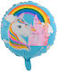 Baloane Zi De Naștere Unicorn Folie 45 cm