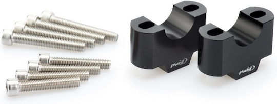Puig 30mm Handlebar Spacers Triumph Street Triple 765 R Rs S Black