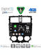 Digital IQ Car Audio System for Mitsubishi Colt 2013-2023 Bluetooth USB WiFi GPS Apple CarPlay Android Auto with 9" Touch Screen