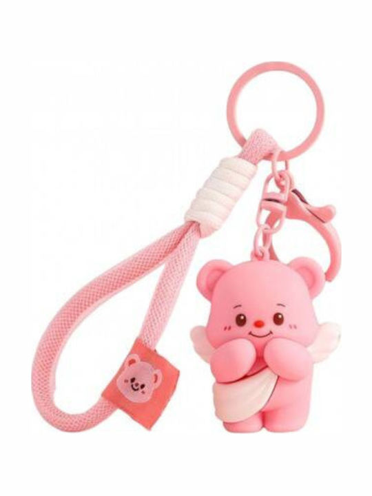 Ecarla Schlüsselanhänger Teddy Engel Flügel Rosa Brl333r