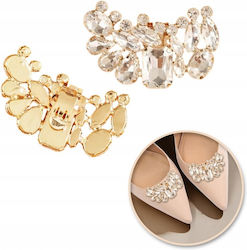 Ecarla Shoe Clips Crystals Zirconia Kdb55 2pcs