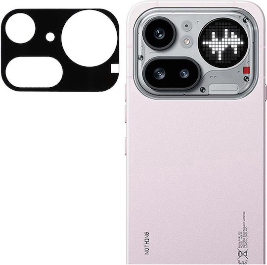 Techsuit Full Camera Protection Tempered Glass Black for Nothing Phone (4a) Pro