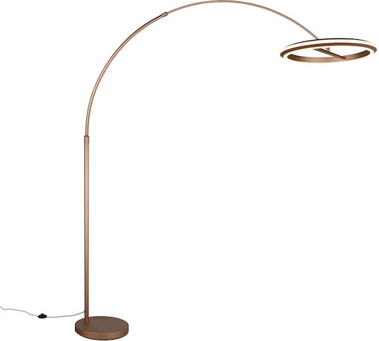 Trio Lighting Amador LED Floor Lamp with Warm White Light 2400lm Brown
