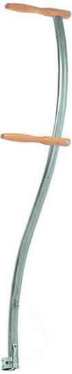 Metallic Scythe Handle Includes Scythe Cord 1.5m