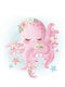 Παιδική Αφίσα Little Octopus 50x40εκ.