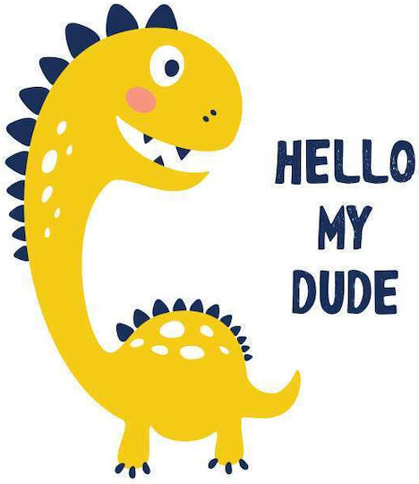 Παιδική Αφίσα Hello Dinosauro 50x40εκ.