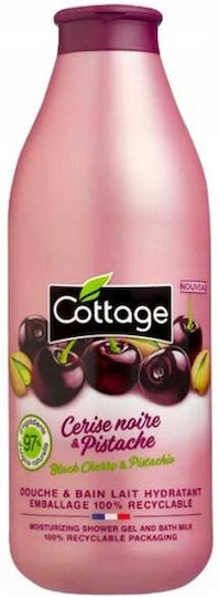 Cottage Schaumbad & Bad Feuchtigkeitsmilch E-Commerce-Website Schwarz Kirsche & Pistazie 750ml