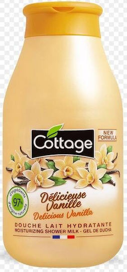 Cottage Gel De Duș Hidratant Lapte De Duș Vanilie Delicioasă 250ml