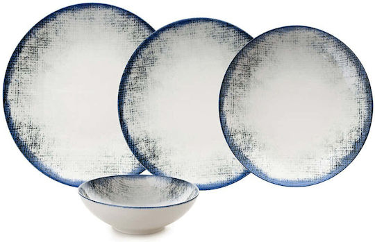 Hermia Multicolour Porcelain Dinnerware Set 24pcs