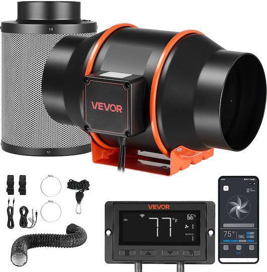 Vevor Εξαεριστήρας Αεραγωγών Διαμέτρου 152.4mm