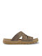 Herrensandalen in Brauner Farbe