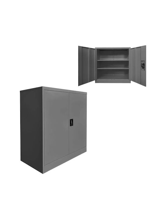 Двукрилен Гардероб Armon Метален 90x45x90см