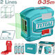 Total Linear Laser Level Green Beam 1.5V