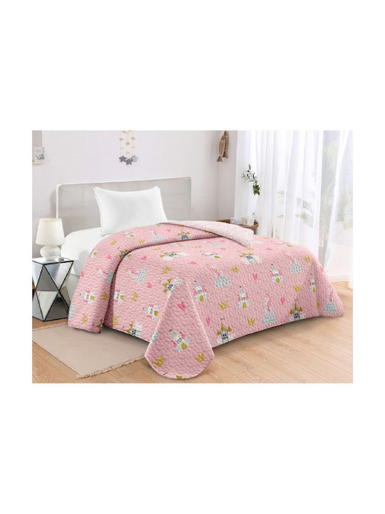 Adam Home Παιδικό Κουβερλί Μονό 420 Πολύχρωμο 160x220εκ.