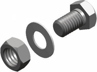 BAKS Schraube mit Länge 10mm 100 Stück