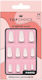 Top Choice False Nail Tips in Beige Colour 24 Pieces