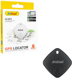 Andowl Q-GP2 Apple Find My & Google Find Hub Μαύρο