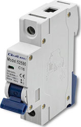 Qoltec Automatischer Leistungsschalter 16A Monopolar AC