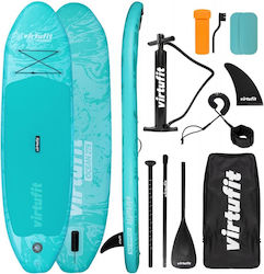 Virtufit 1020146 Plastik-Kajak Meer 1 Person Türkis