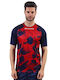 Athletic T-shirt Red/Navy