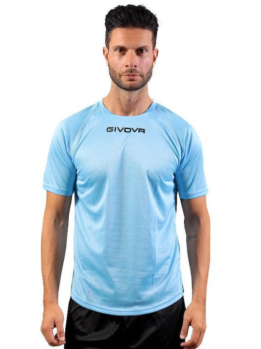 Sportliches T-Shirt Hellblau