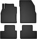 Car Rubber Mats Set 4 Pcs Universal Volvo Xc90 I Suv 7 Seats 2002-2014