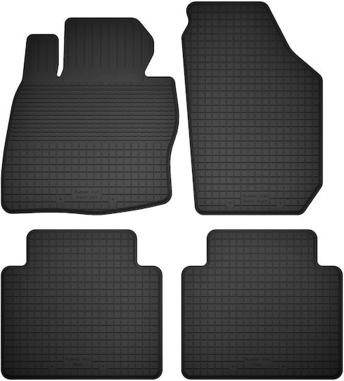 Car Rubber Mats Set 4 Pcs Universal Honda Jazz Iv Hatchback 2015