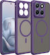 Techsuit Back Cover Plastic Purple (Motorola Edge 70)