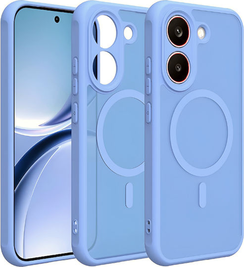 Techsuit Halofrost II Umschlag Rückseite Kunststoff Hellblau Poco X8 Pro